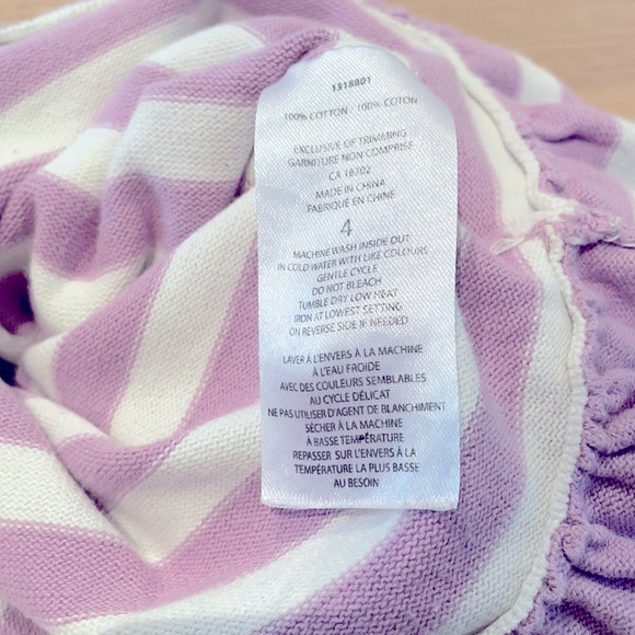 Girls long sleeved cotton dress size 4 - Picture 4 of 6